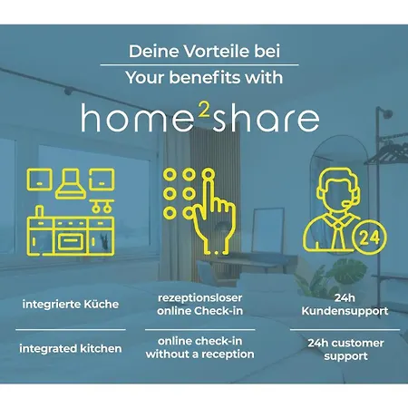 Stilvolle 3-zimmer I Kostenloses Parken I Home2share *